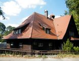 Opole-drewniany dom lodowy z 1909r na Pasiece. sienio