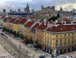 Widok na krakowskie przedmiescie po remoncie