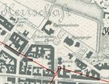 Katowice - map from 1903