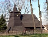 Zabytkowy drewniany kościół św. Rocha w Zamarskach
