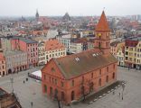 Rynek Nowomiejski w Toruniu, widok z wieży kościoła św. Jakuba